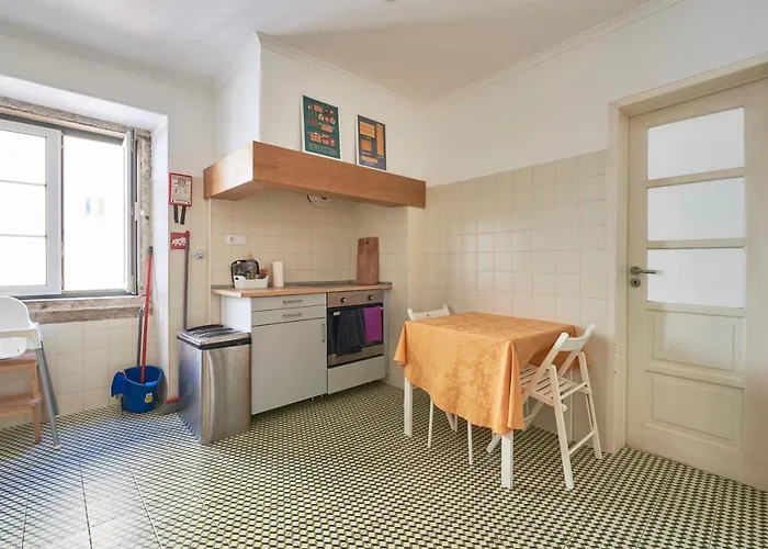 Aesthetic Riverview In Historical Lisboa